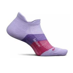 Feetures Elite Ultra-light Cushion No Show Tab - Lace Up Lavender