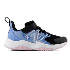 Kids (10.5-7) Youth New Balance Rave Run v2 Bungee with Top Strap - BL2