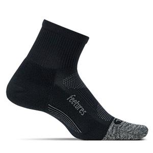 Feetures Elite Light Cushion Quarter - Black