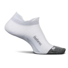 Feetures Elite Ultra Light Cushion No-Show Tab - White