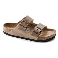 Birkenstock Arizona Leather Soft Footbed - Tobacco