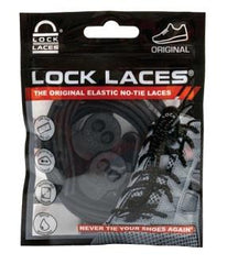 Lock Laces Solid Black