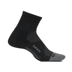 Feetures Elite Light Cushion Quarter - Black