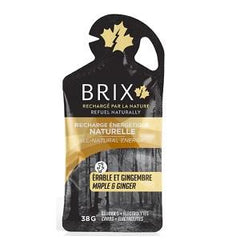 Brix Maple Syrup Energy Gel - Maple Ginger 38G