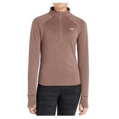 W. New Balance Heat Grid 1/2 Zip - EAT